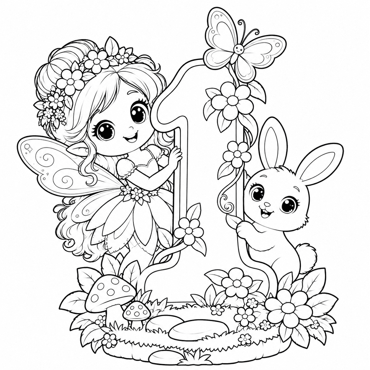 Page 1 de 🧚🌸 La Magie du Premier Pas ✨🐰