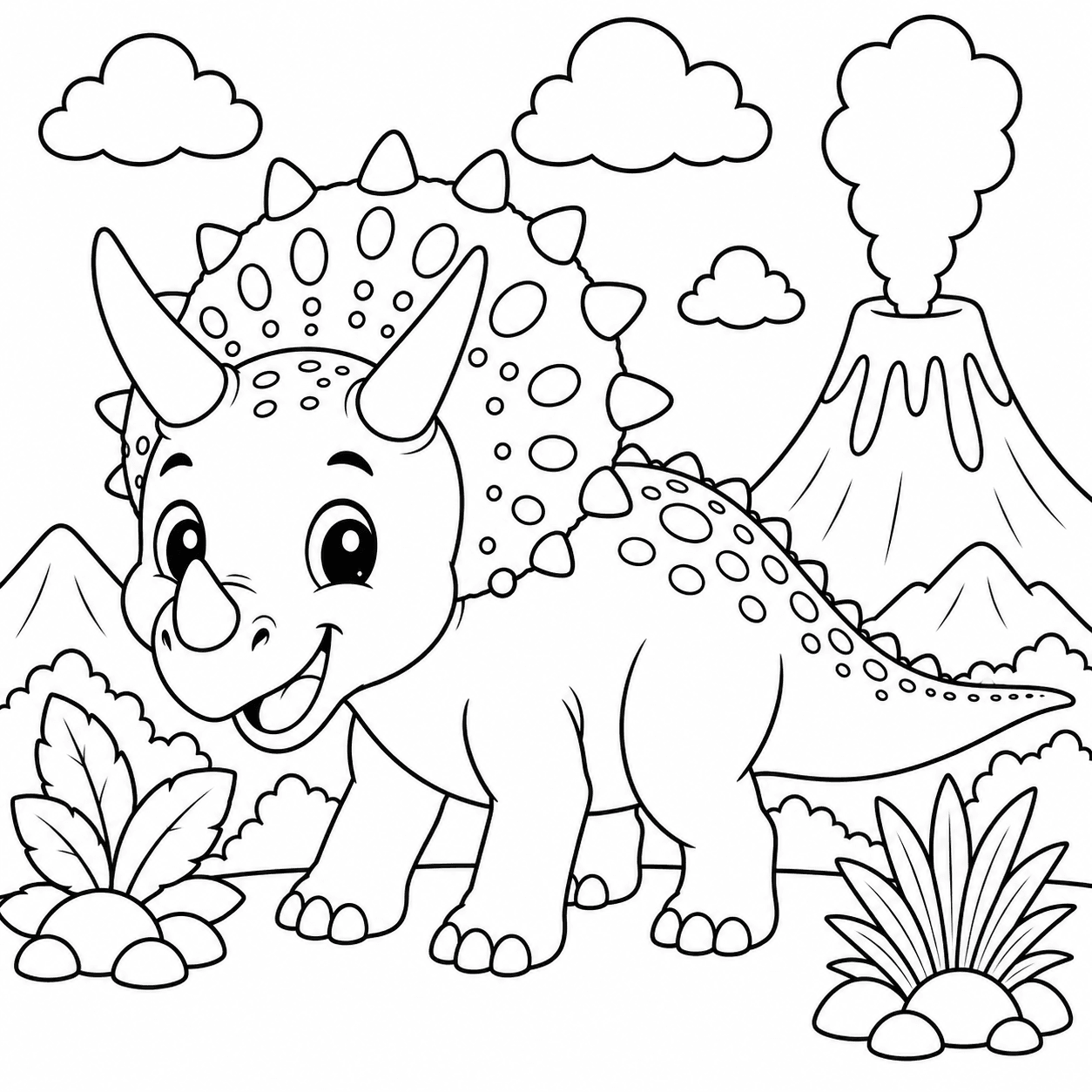 Dessin 1 de Styracosaurus
